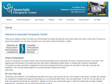 Tablet Screenshot of bridgewaterchiropractor.com